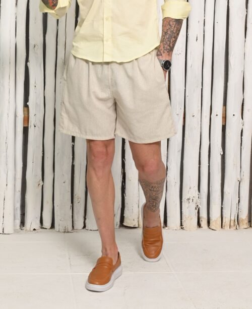 Short Linho cru - Imagem 2