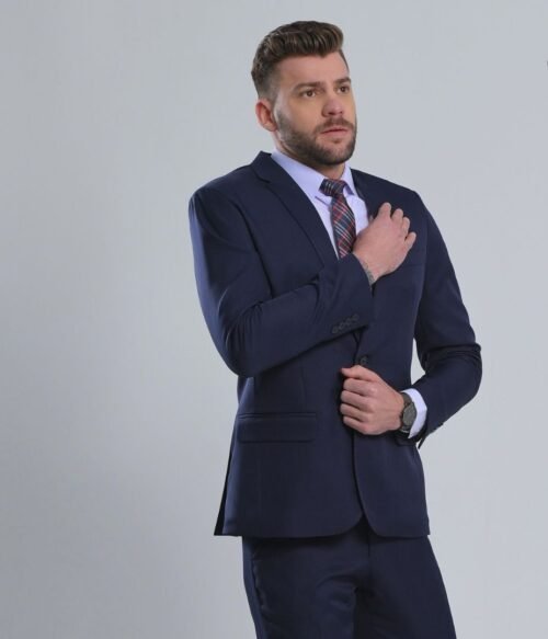 Terno azul noite MF slim fit - Imagem 2