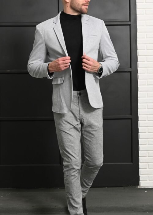 Blazer Moletom elastano
