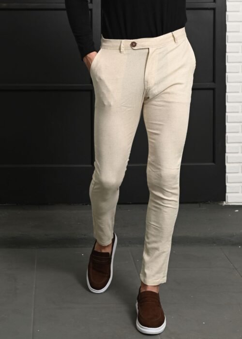 Calça alfaiataria linho elastano - Imagem 3