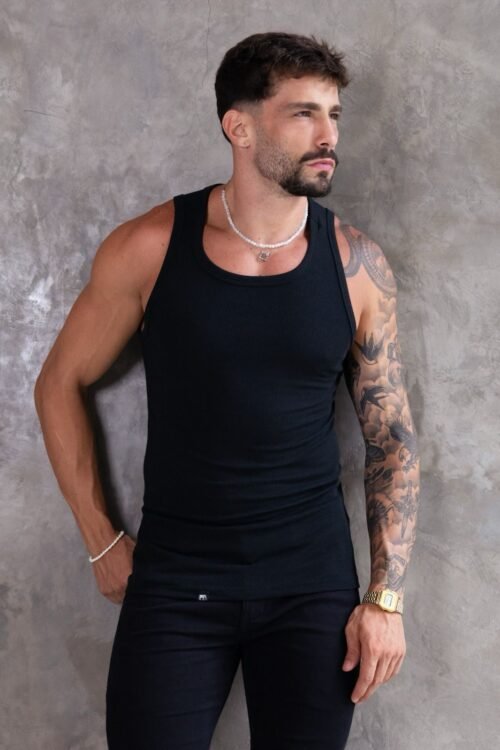 Regata Ribana Preta slim fit