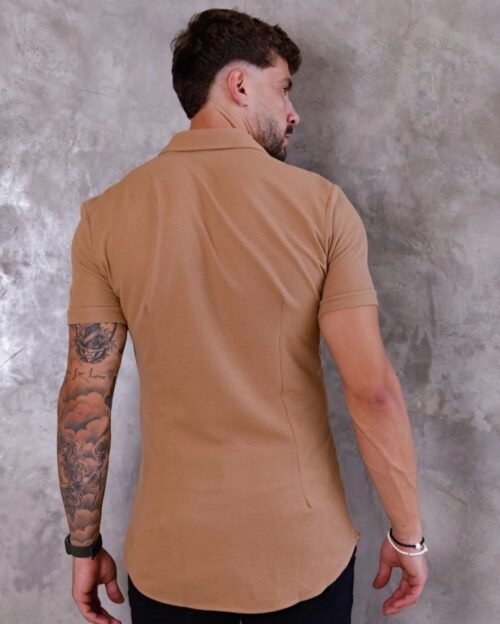 Camisa Sport texturizada algodão - Imagem 2