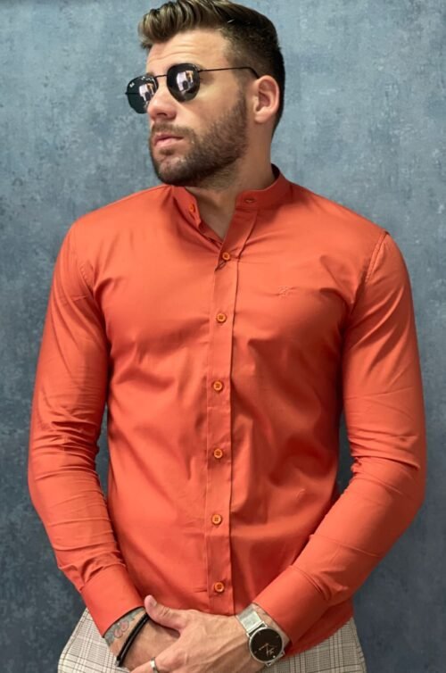 Camisa gola padre elastano slim fit - Imagem 2