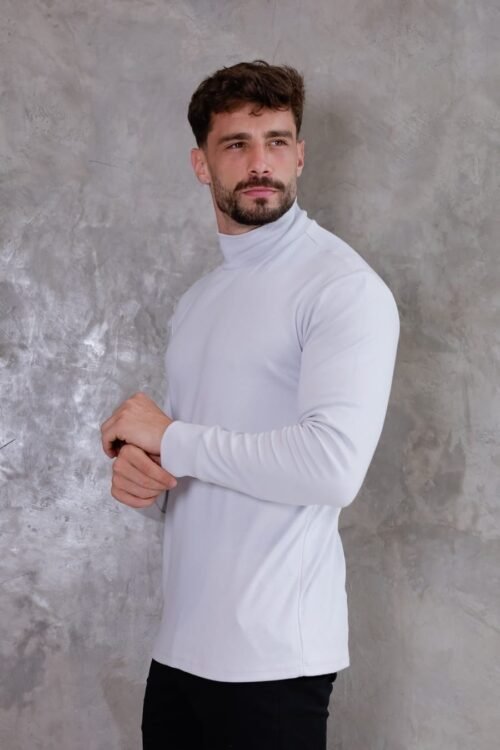 Gola alta canelada slim - Imagem 2