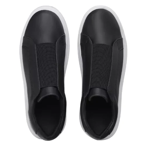 Sneaker elastico reto couro - Imagem 3