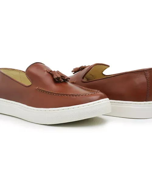Sneaker Bambulim couro