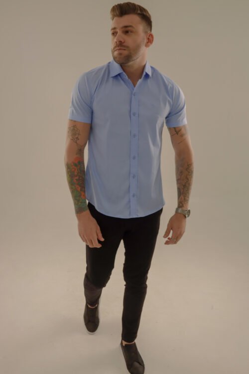 Camisa manga curta slim fit - Imagem 3