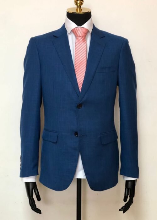 Terno PV elastano Slim fit azul