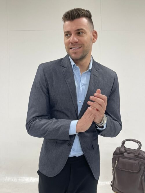 Blazer casual algodão - Imagem 2
