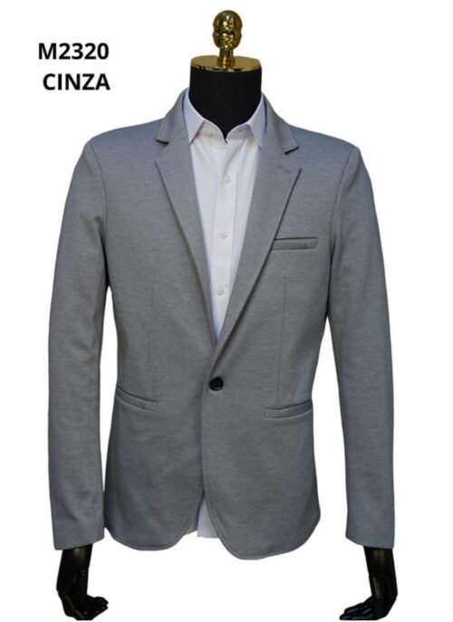 Blazer malha elastano