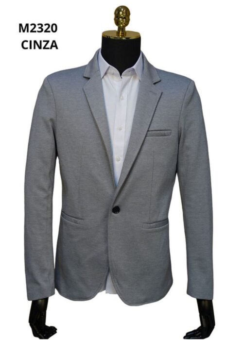 Blazer malha elastano